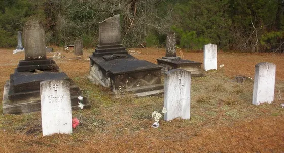 The Darcy cemetery group