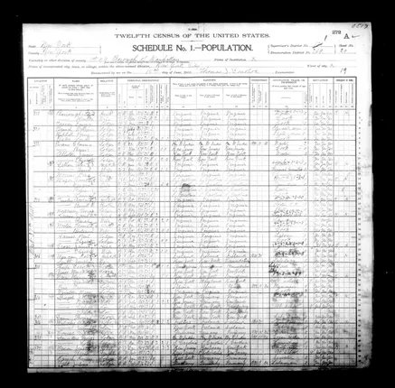 Manhattan address check, 1900 - image 275