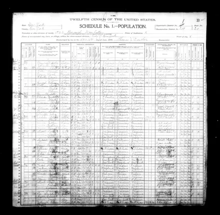 Manhattan address check, 1900 - image 276