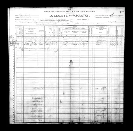 Manhattan address check, 1900 - image 278