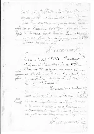 Andres burial, 2 May 1788 - page 38