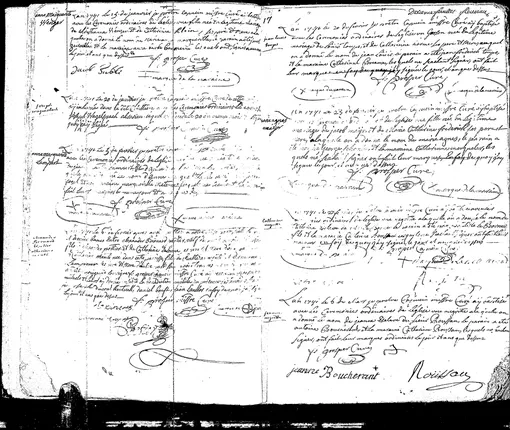 Joseph interment, 20 January 1741 - original register