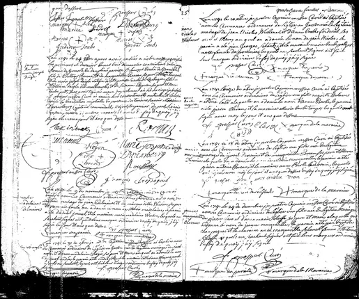 Madeleine Edelmeier baptism, 9 November 1741 - original register
