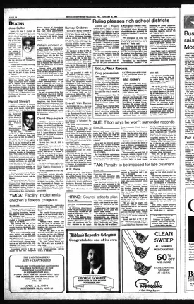 Midland Reporter-Telegram, 31 January 1992, p.2B, David Waguespack obituary - original PDF page 10