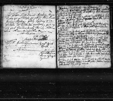Michael Ackermann / Maria marriage, 19 April 1680